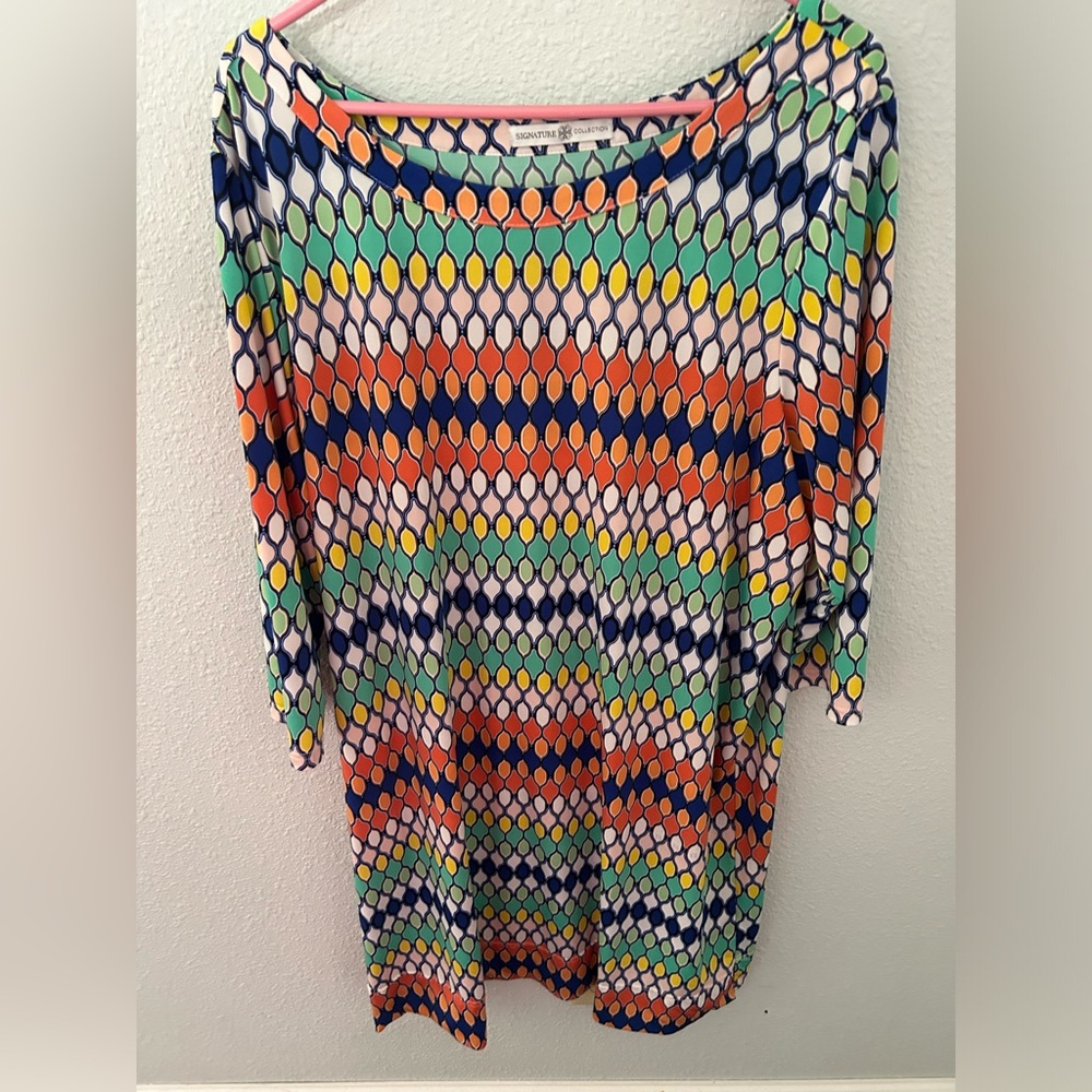 Multi colored dress